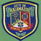Kalamazoo Michigan Police Fire Public Safety Patch