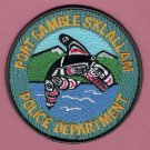 Port Gamble Washington Tribal Police Patch