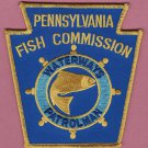Pennsylvania Fish Commission Waterways Patrolman Patch Pennsylvania Fish Commission Waterways Patrolman Patch