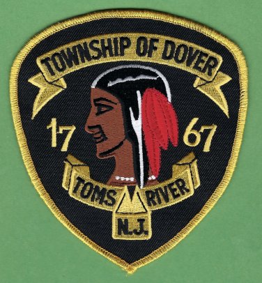 Dover Township Toms River New Jersey Police Patch