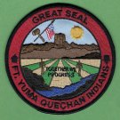 Fort Yuma Quechan Arizona Tribal Seal Patch