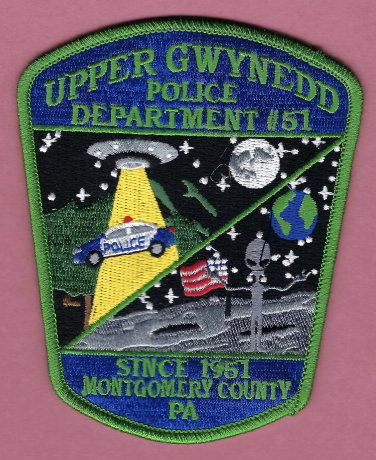 Upper Gwynedd Pennsylvania Police Patch