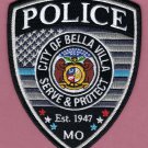 Bella Villa Missouri Police Patch