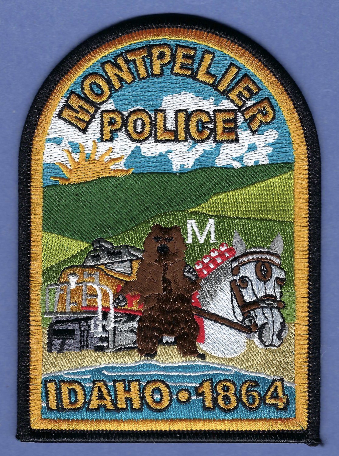 Montpelier Idaho Police Patch