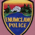 Enumclaw Washington Police Patch