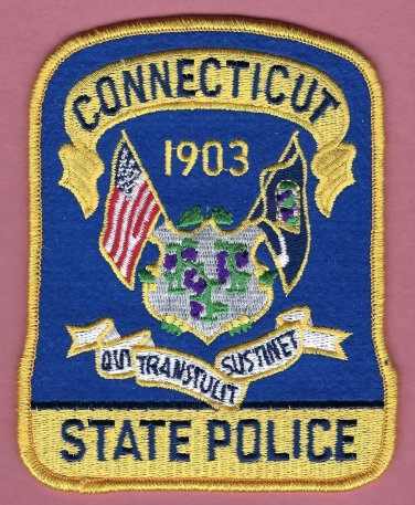 Connecticut State Police Patch