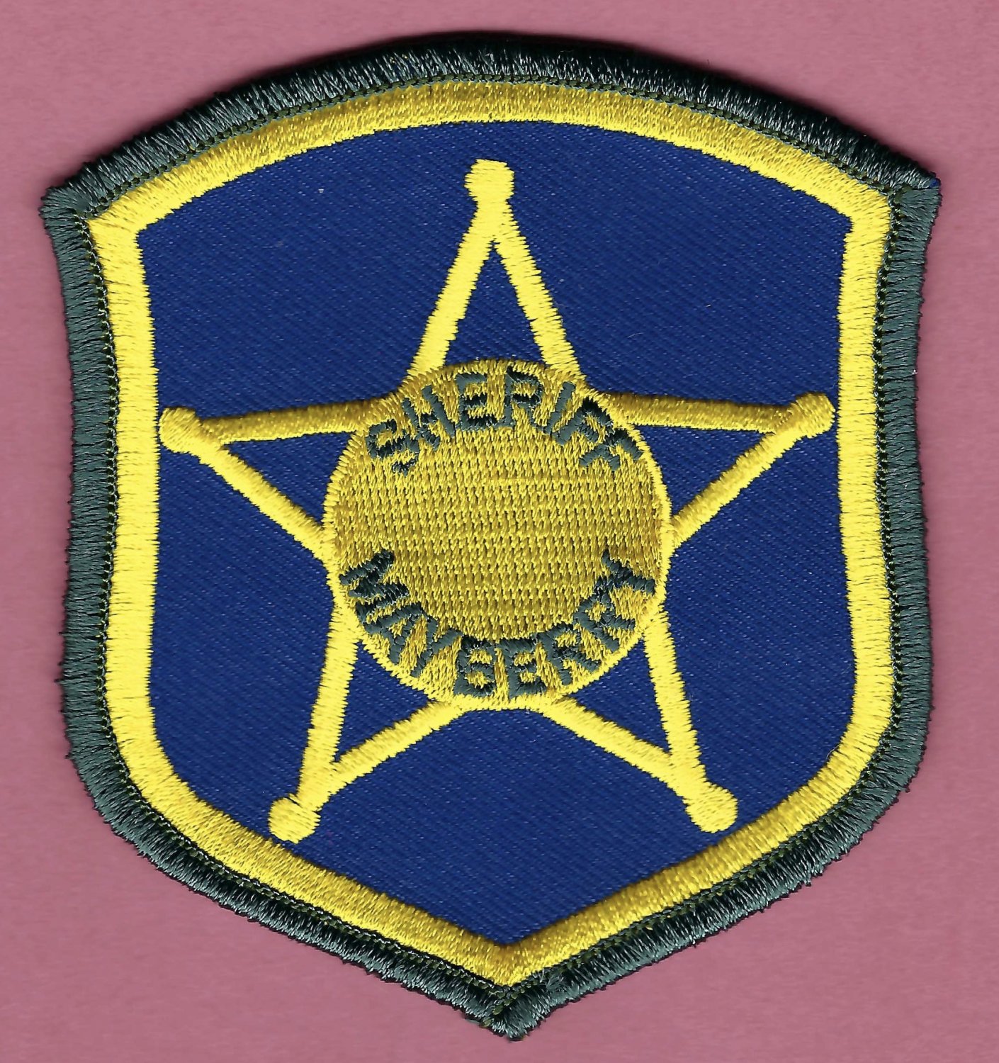 Mayberry Sheriff Patch from the Andy Griffith Show