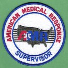 AMR American Medical Response Supervisor Patch