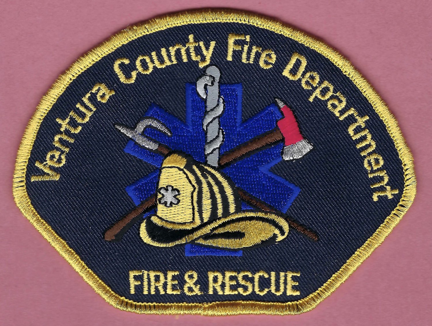 Ventura County California Fire Rescue Patch