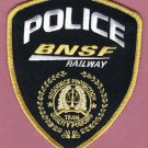Burlington Northern & Santa Fe Railroad Police Patch