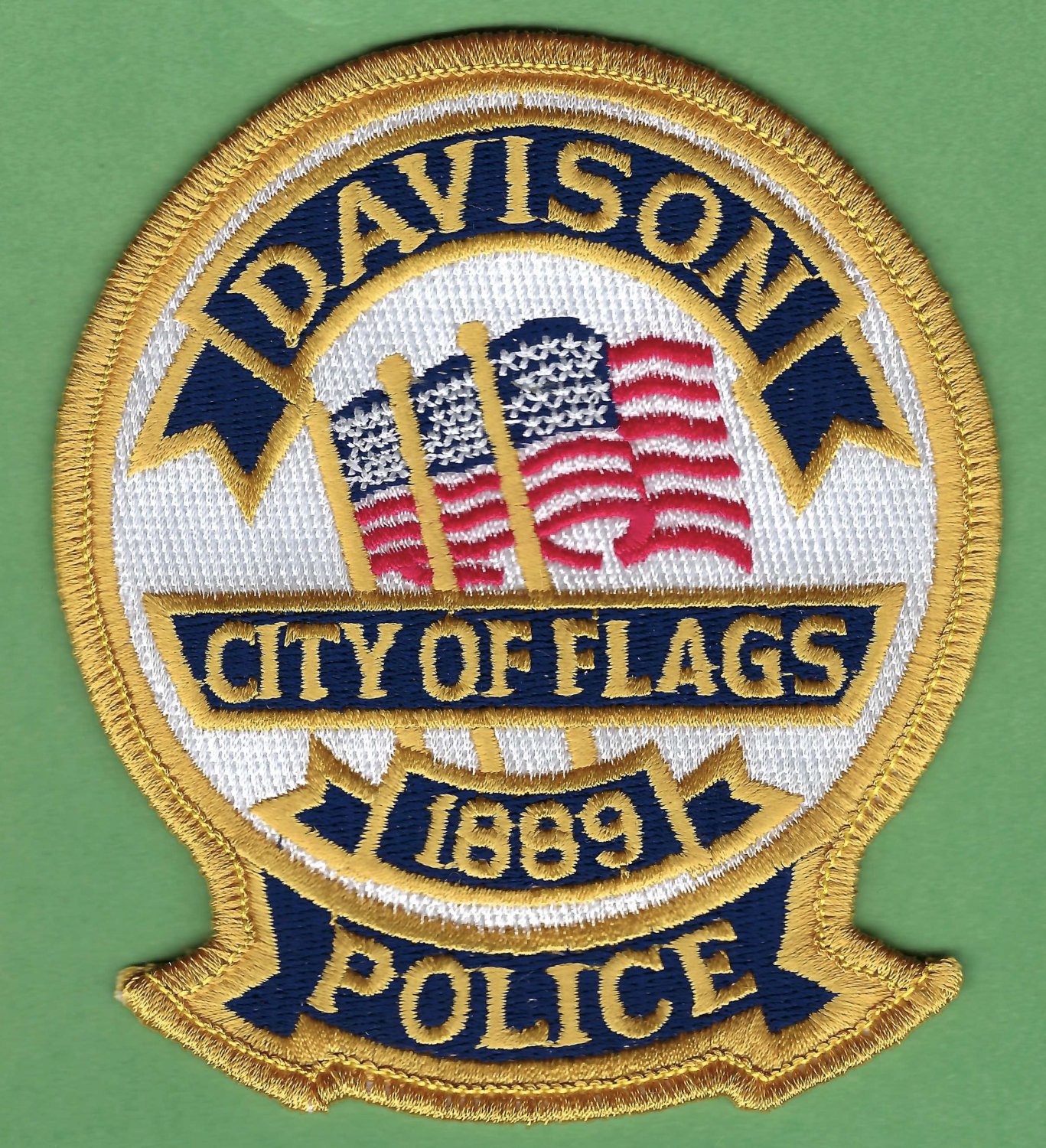 Davison Michigan Police Patch