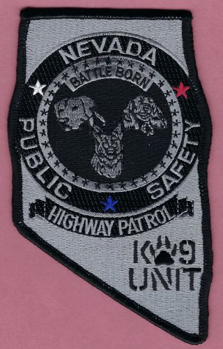 Nevada State Highway Patrol K-9 Patch