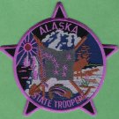 Alaska State Trooper Police Patch Pink