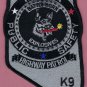 Nevada State Highway Patrol Explosives Detection K-9 Patch