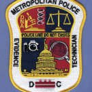 District of Columbia Police Evidence Technician Patch