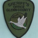 Glenn County Sheriff California Police Tactical Patch
