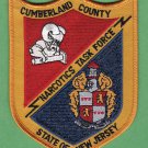 Cumberland County New Jersey Narcotics Task Force Police Patch