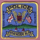 Riverside Alabama Police Patch