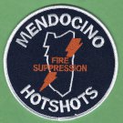 Mendocino Forest California USFS Hot Shot Crew Fire Patch