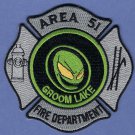 Area 51 Groom Lake Nevada Fire Rescue Patch