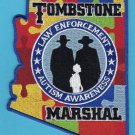 Tombstone Marshal Arizona Autism Awareness Patch