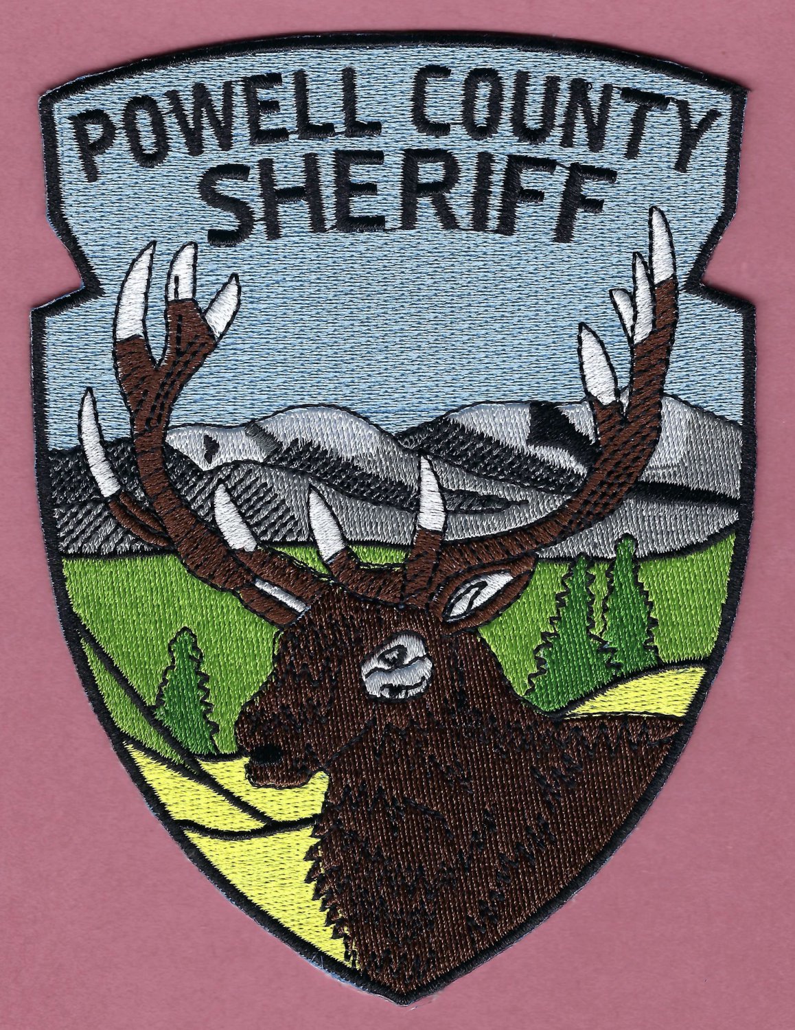 Powell County Sheriff Montana Police Patch