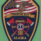 Thorne Bay Alaska Fire Rescue Patch