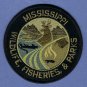Mississippi Department of Wildlife, Fisheries and Parks Department Enforcement Patch Green