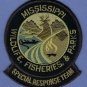 Mississippi Department of Wildlife, Fisheries and Parks Department Special Response Team Patch