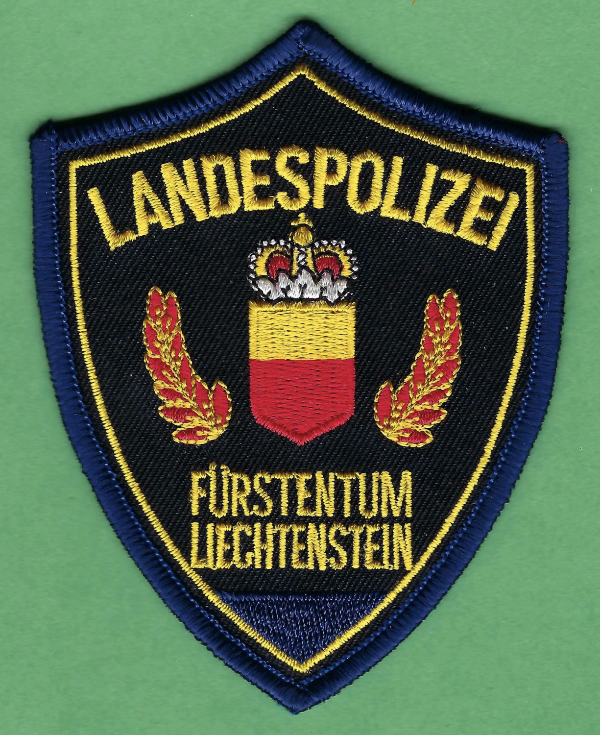 Liechtenstein Fürstentum Landespolizei Patch