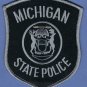 Michigan State Police Tactical Patch Gray