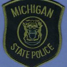 Michigan State Police Tactical Patch Green
