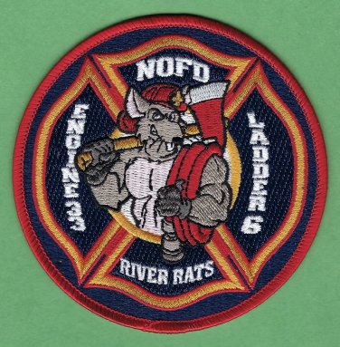 New Orleans Fire Department Engine 33 Ladder 6 Company Patch