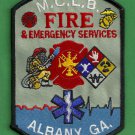 Albany Georgia U.S. Marine Corps Logistics Base Fire Rescue Patch