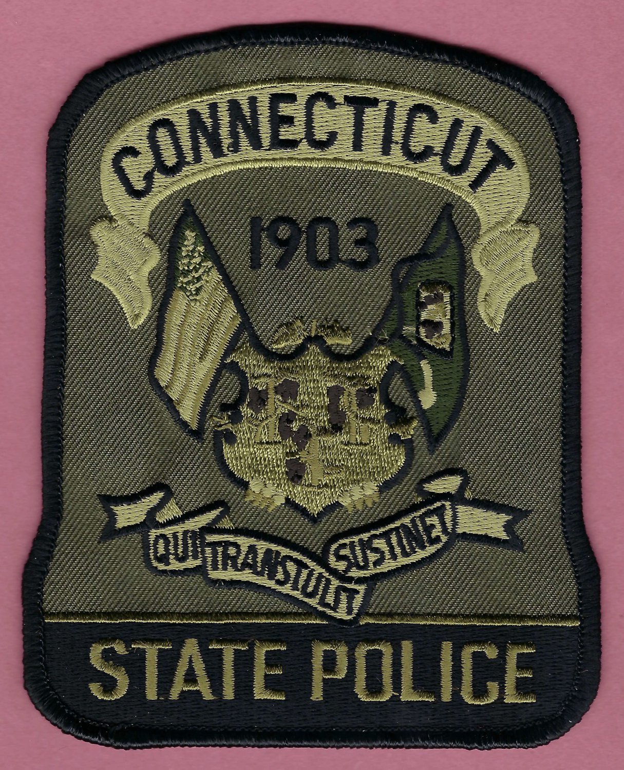 Connecticut State Police Tactical Patch