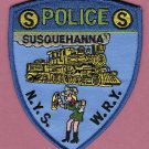 New York, Susquehanna & Western Railroad Police Patch New York, Susquehanna & Western Railroad Police Patch