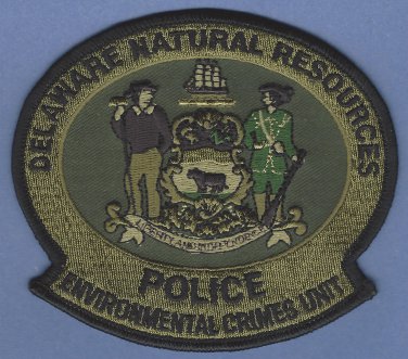 Delaware Natural Resources Police Environmental Crimes Unit Patch
