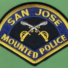 San Jose California Police Mounted Patrol Patch