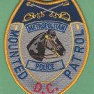 District of Columbia Police Mounted Patrol Patch