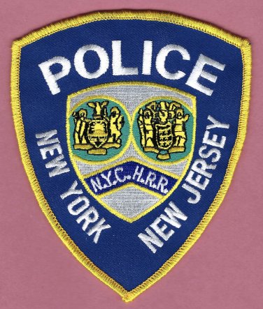New York-New Jersey Hudson River Railroad Police Patch