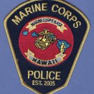 U.S. Marine Corps Base Hawaii Police Patch