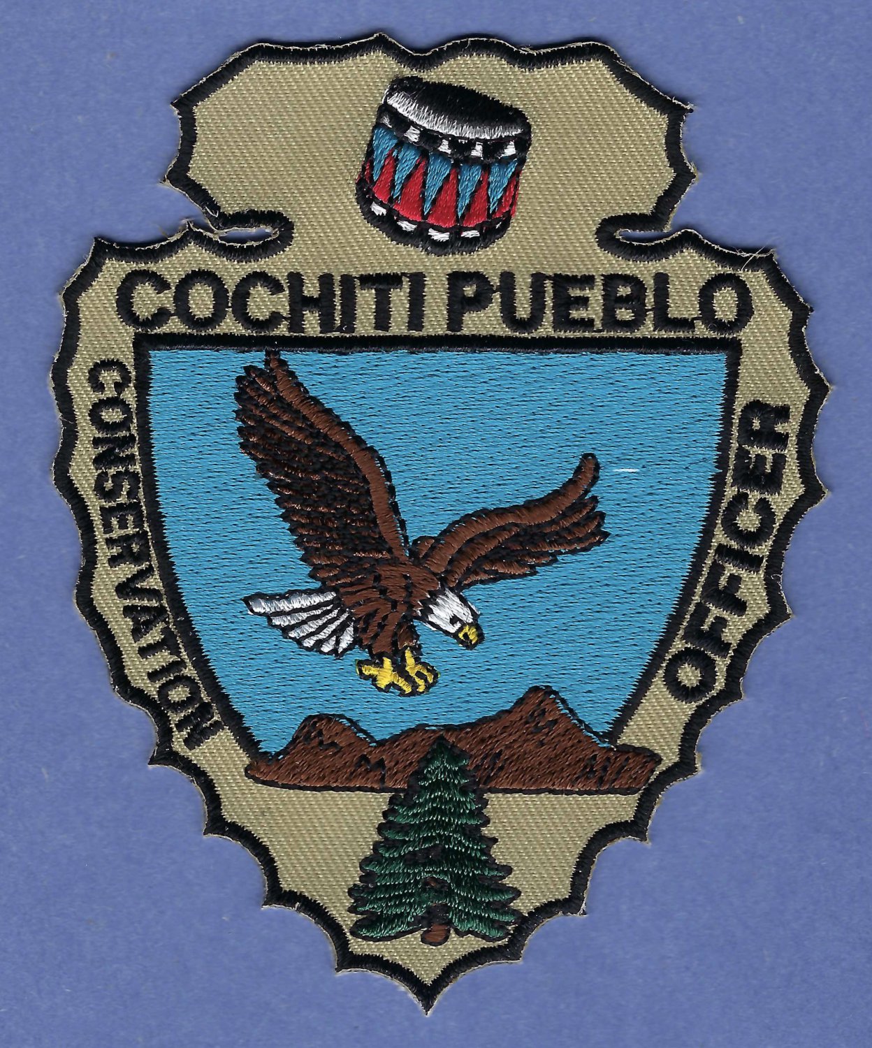 Cochiti Pueblo New Mexico Tribal Conservation Officer Patch