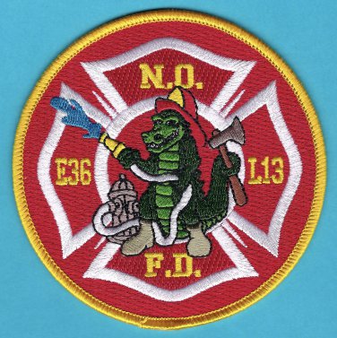 New Orleans Fire Department Engine 25 Ladder 13 Company Patch