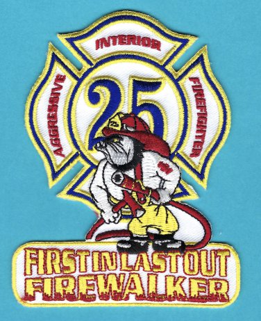 Houston Fire Department Station 25 Company Patch