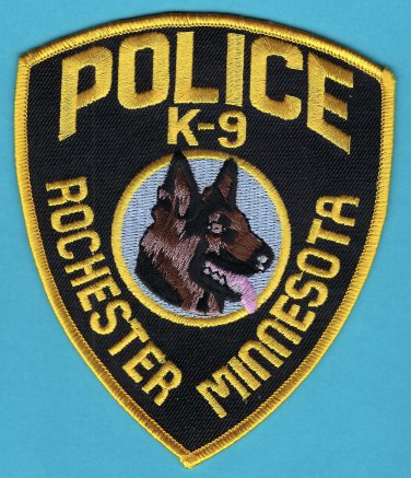Rochester Minnesota Police K-9 Unit Patch