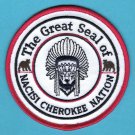 Nacisi Cherokee Nation Tribal Seal Patch