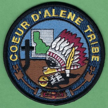 Coeur D'Alene Idaho Tribal Seal Patch