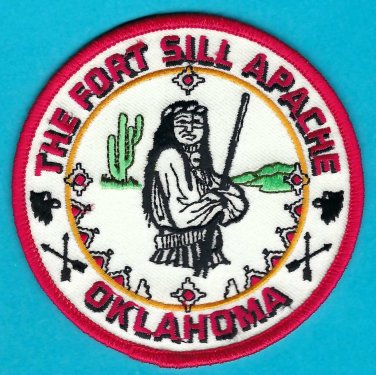 Fort Sill Apache Oklahoma Tribal Seal Patch