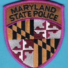 Maryland State Police Patch Pink