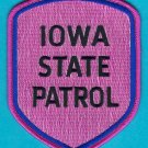 Iowa State Patrol Patch Pink